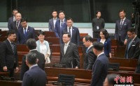 李家超与香港立法会议员交流香港第一个五年规划