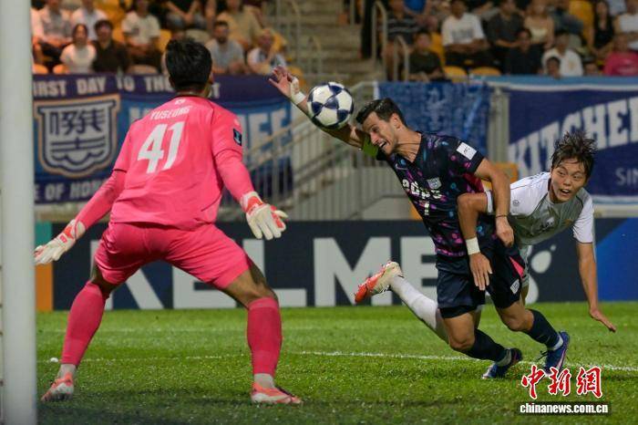 亚冠二级联赛小组赛：中国香港杰志队战平韩国江原FC队
