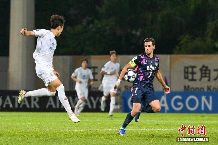 亚冠二级联赛小组赛：中国香港杰志队战平韩国江原FC队