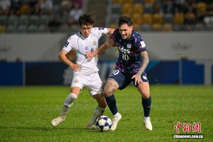 亚冠二级联赛小组赛：中国香港杰志队战平韩国江原FC队