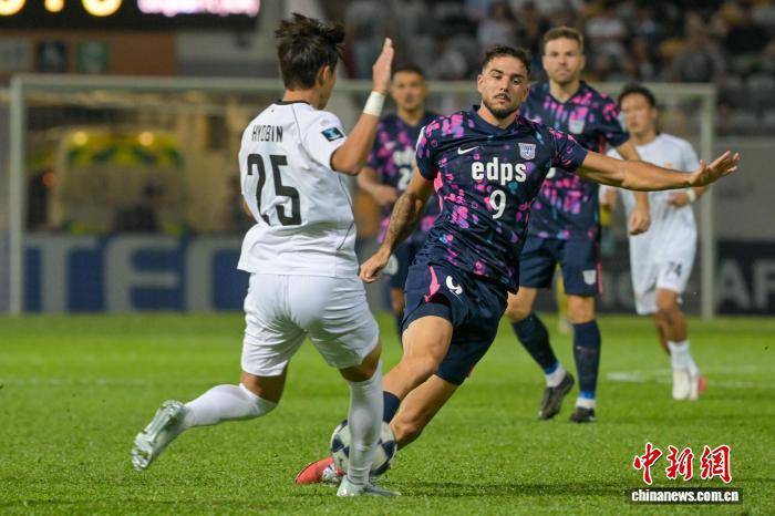 亚冠二级联赛小组赛：中国香港杰志队战平韩国江原FC队