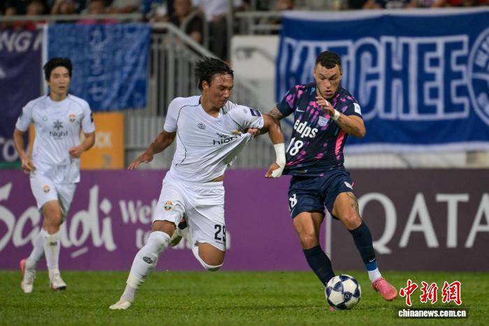亚冠二级联赛小组赛：中国香港杰志队战平韩国江原FC队